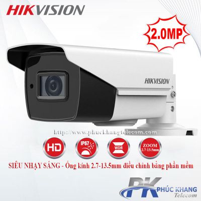 Camera HDTVI 2MP HIKVISION DS-2CE19D3T-IT3ZF