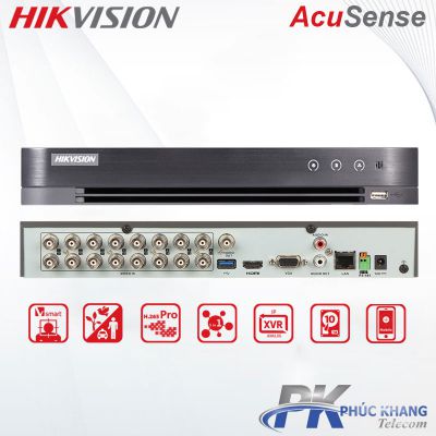 DVR 16 kênh AcuSense HIKVISION iDS-7216HQHI-M1/S